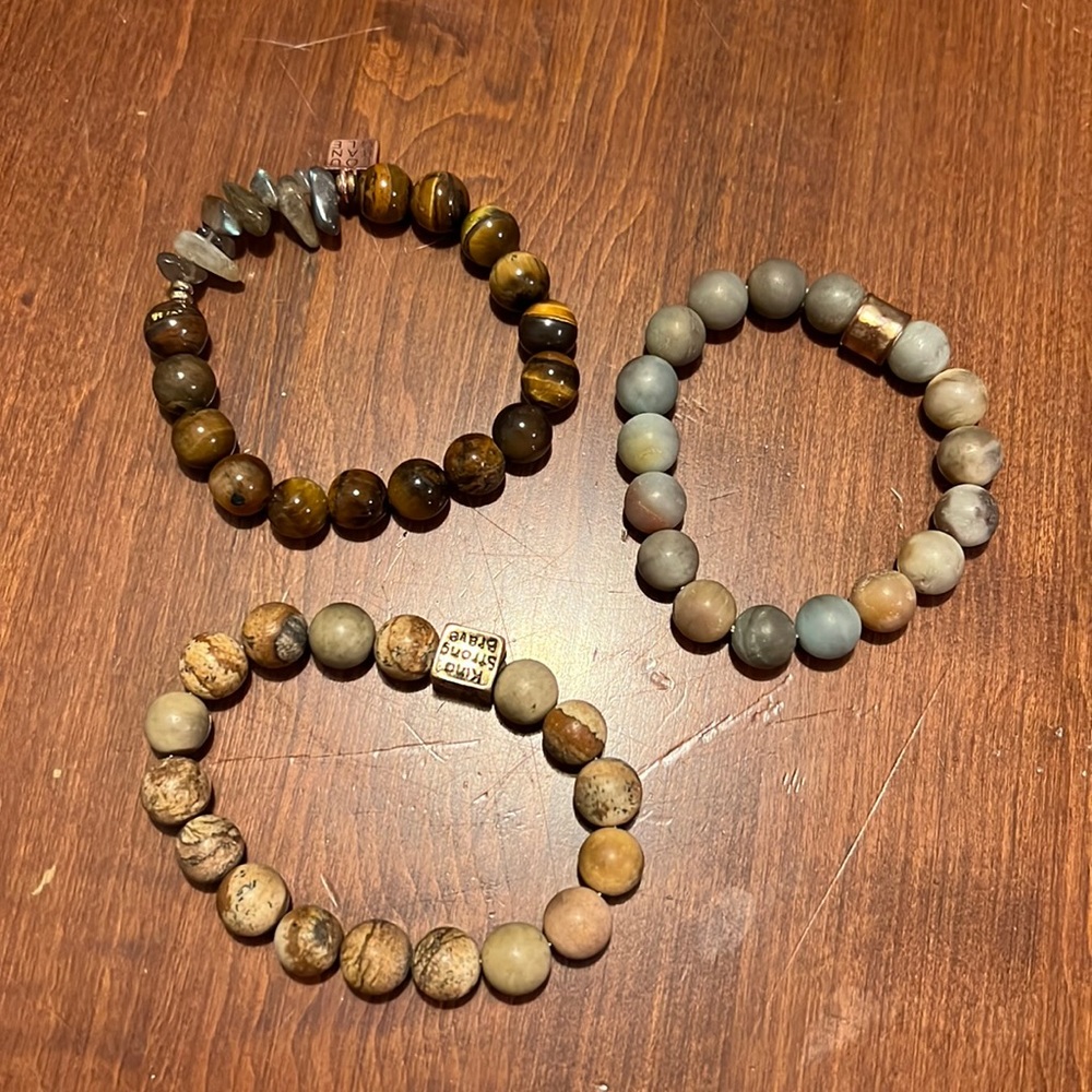 Stone Bead Bracelets